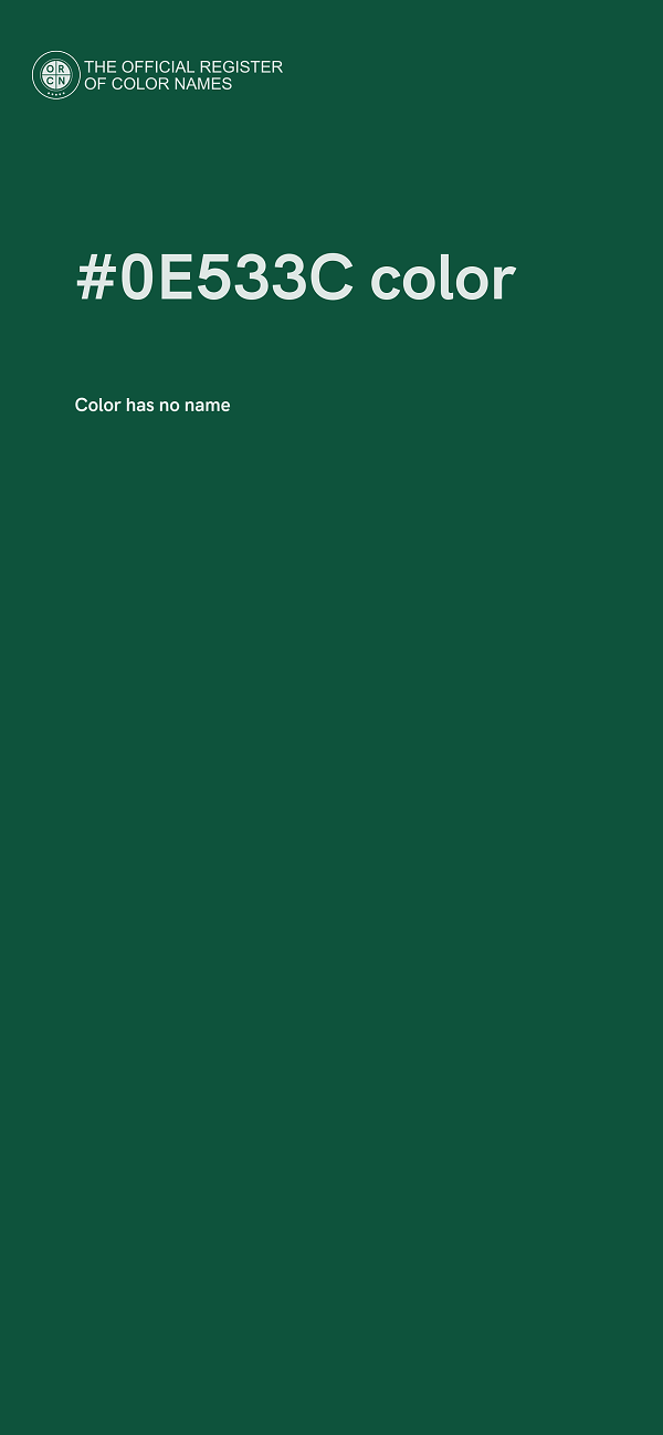 #0E533C color image