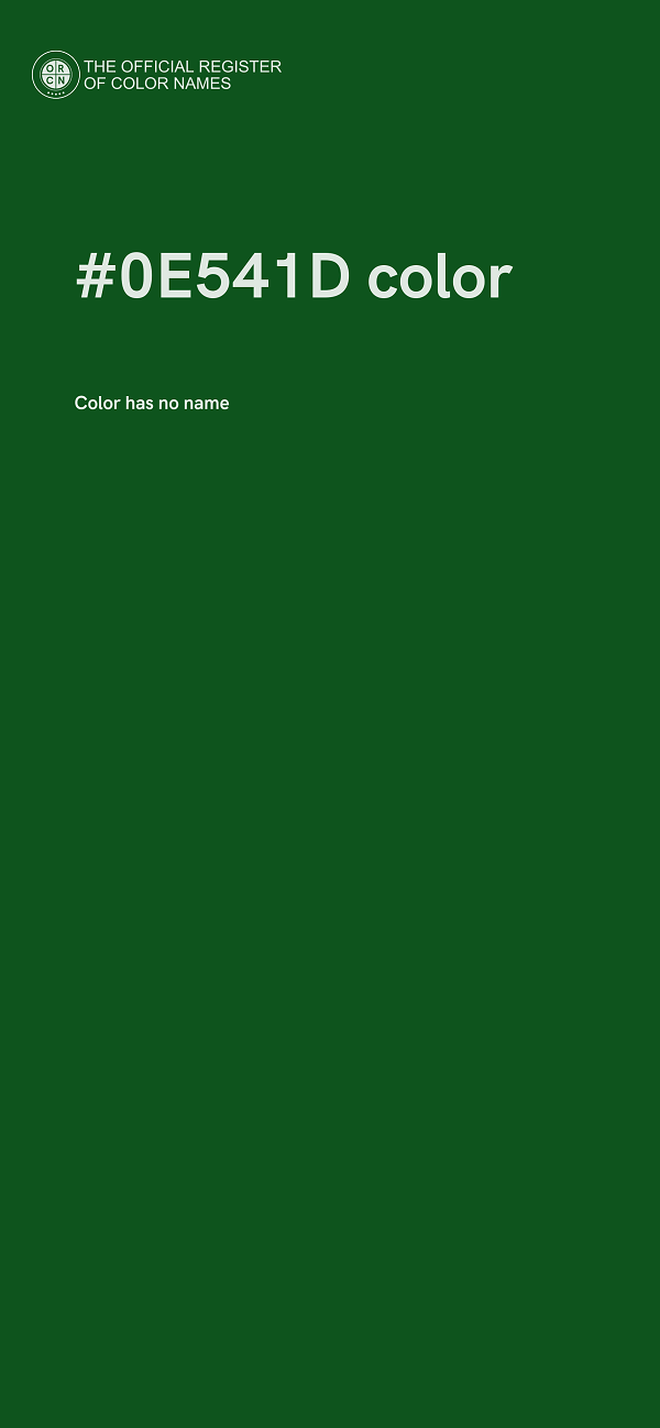 #0E541D color image