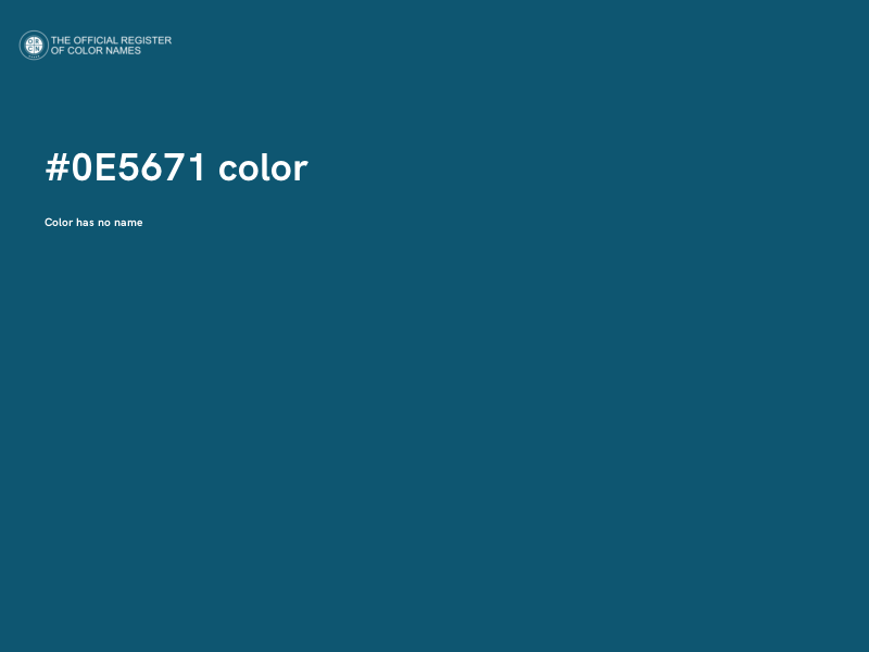 #0E5671 color image
