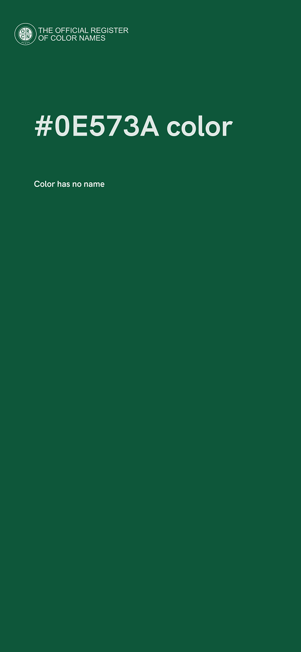 #0E573A color image