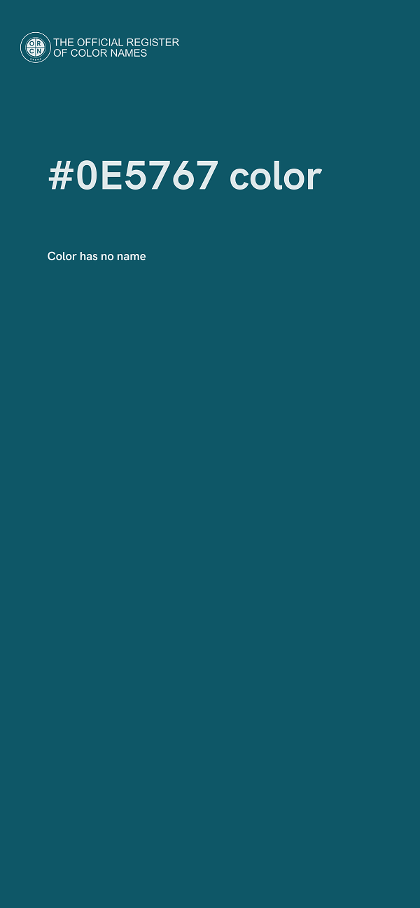#0E5767 color image