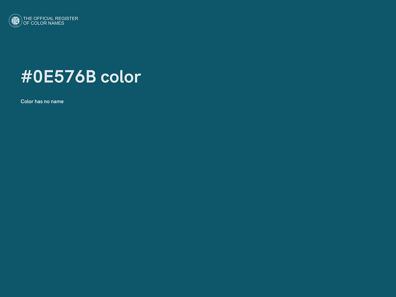 #0E576B color image