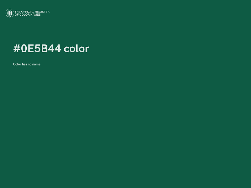 #0E5B44 color image