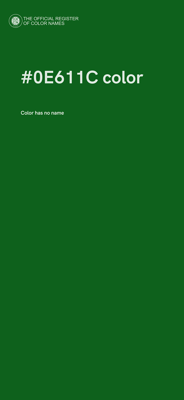 #0E611C color image