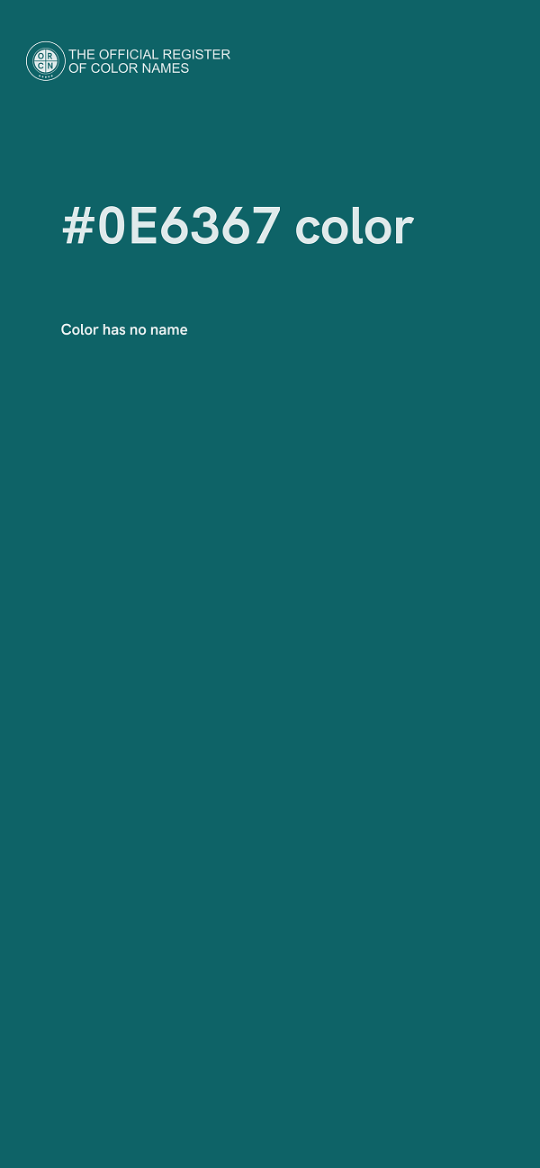 #0E6367 color image