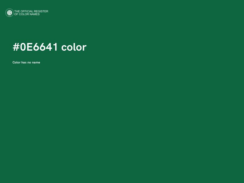 #0E6641 color image