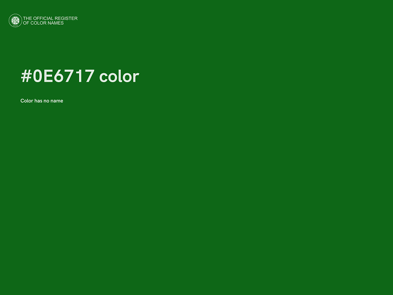 #0E6717 color image