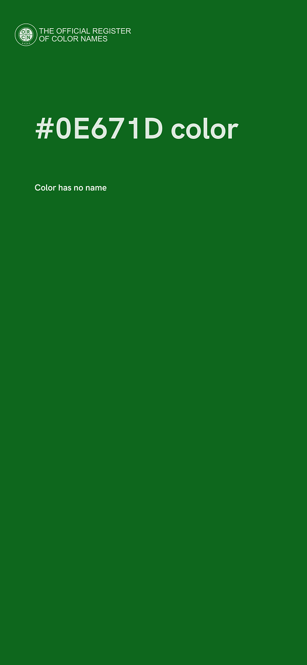 #0E671D color image