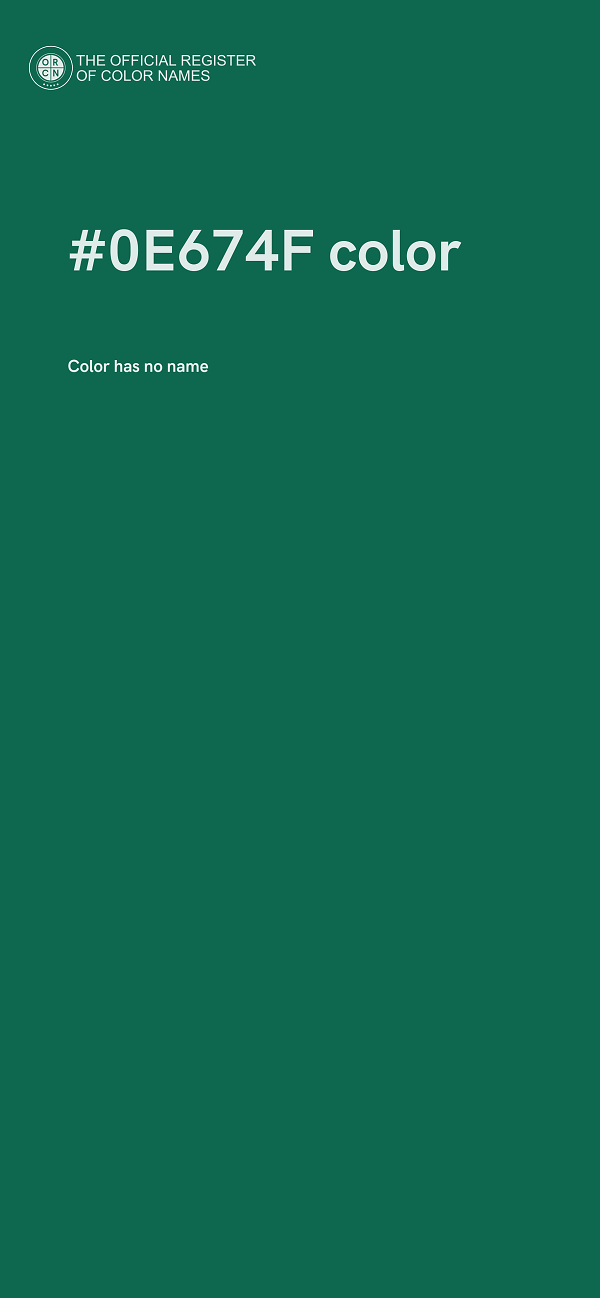 #0E674F color image