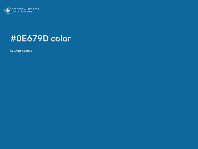 #0E679D color image