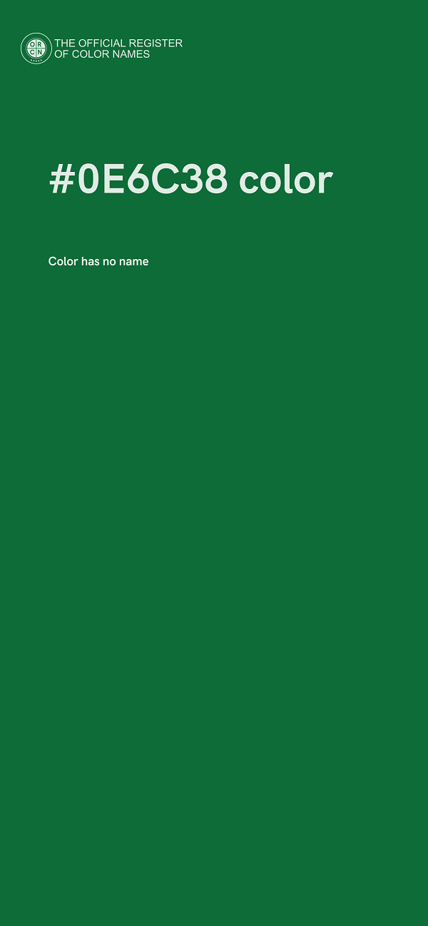 #0E6C38 color image