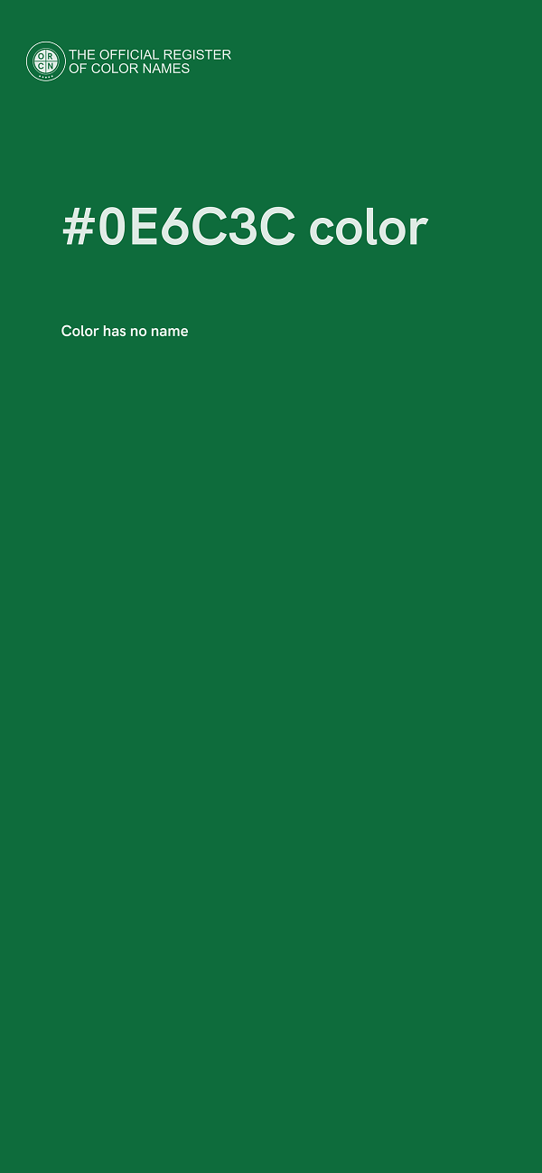 #0E6C3C color image