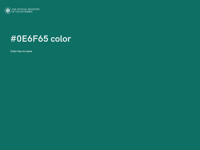 #0E6F65 color image