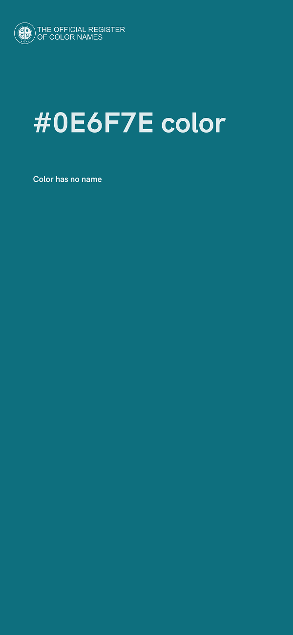 #0E6F7E color image