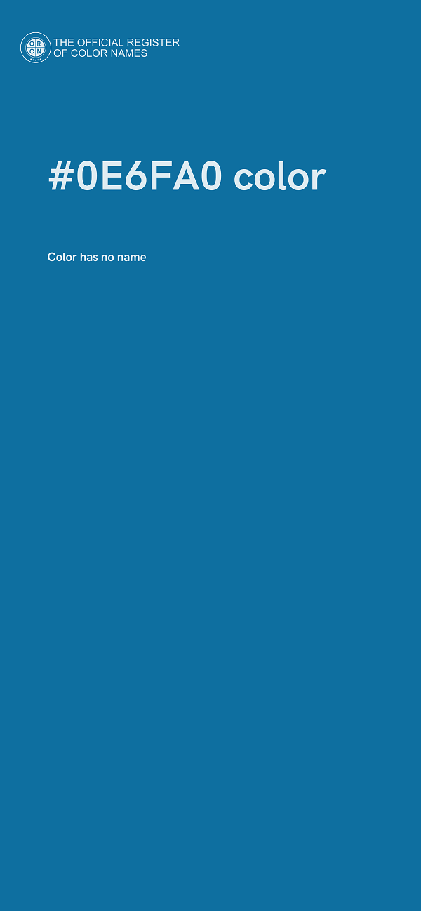 #0E6FA0 color image