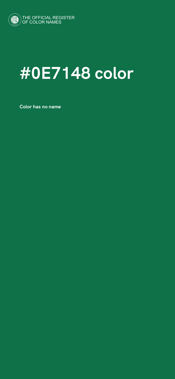 #0E7148 color image