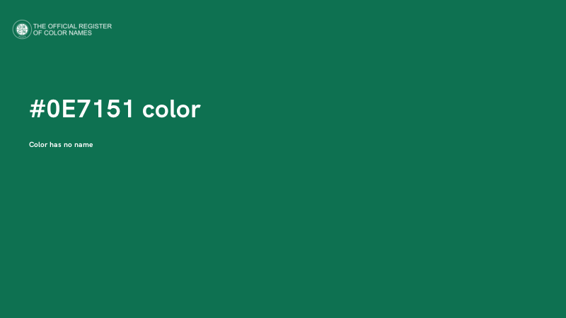 #0E7151 color image