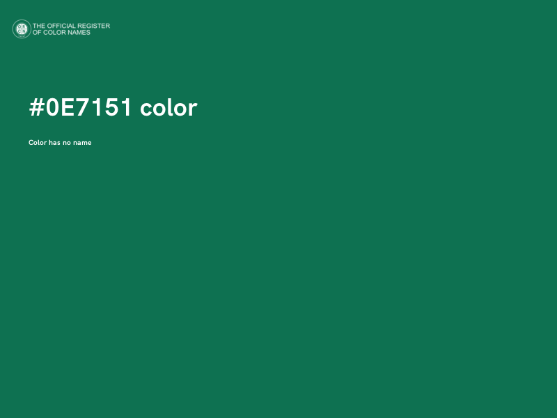 #0E7151 color image