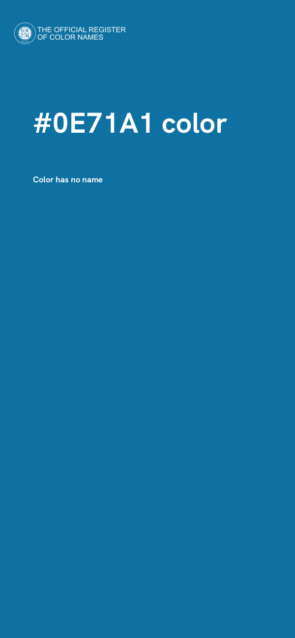 #0E71A1 color image
