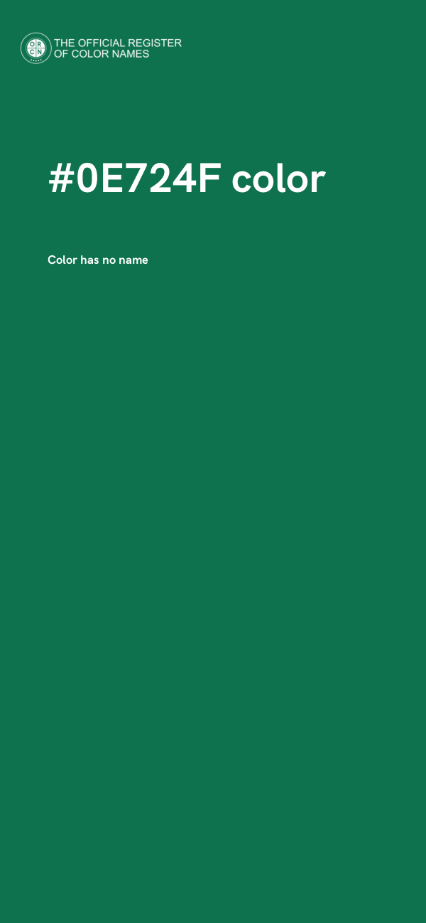 #0E724F color image