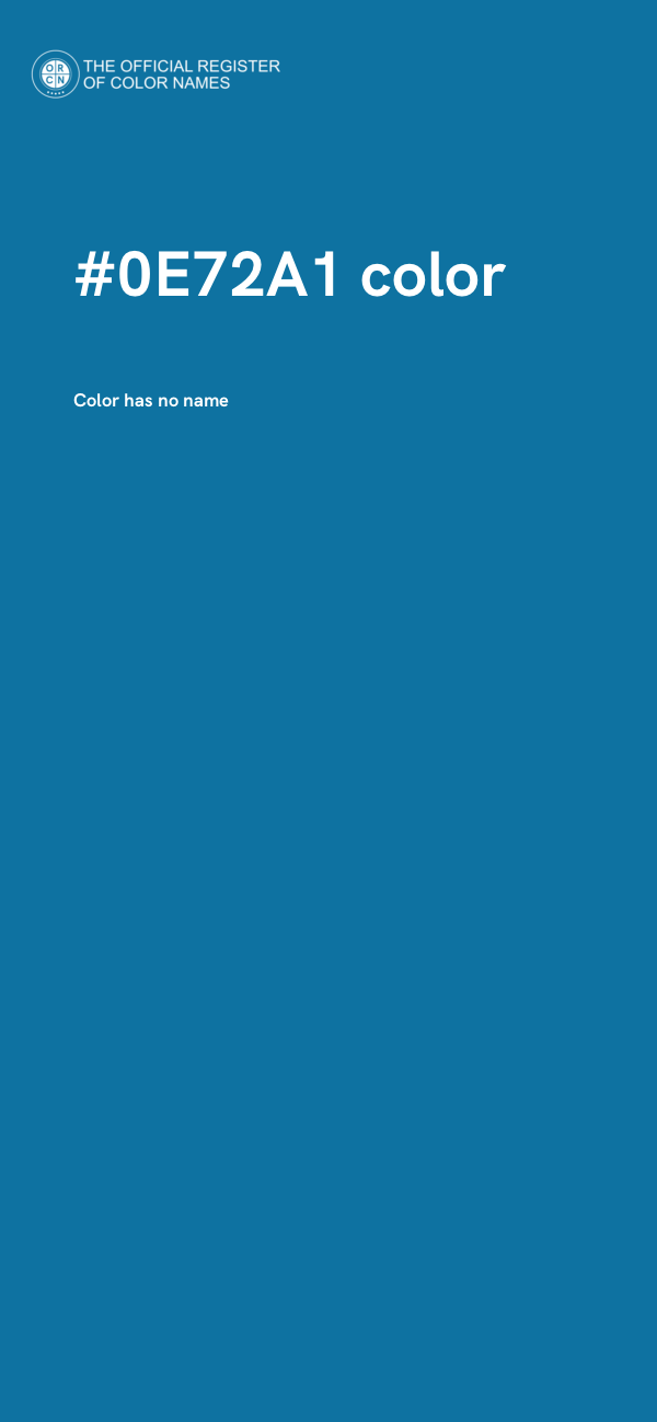 #0E72A1 color image
