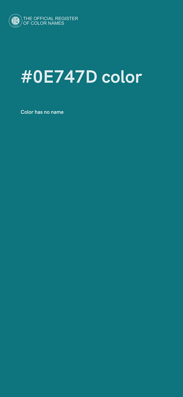 #0E747D color image