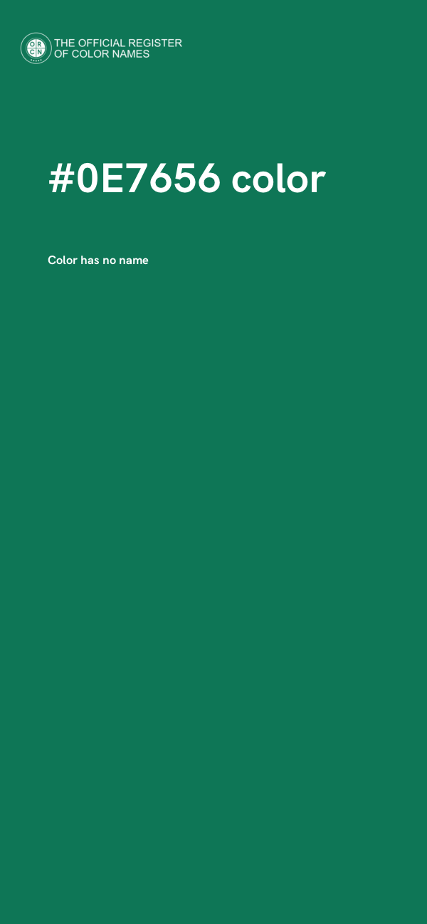 #0E7656 color image