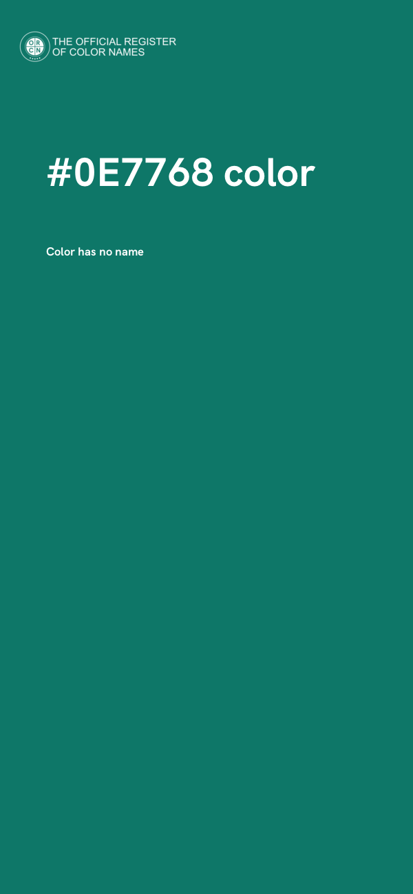 #0E7768 color image