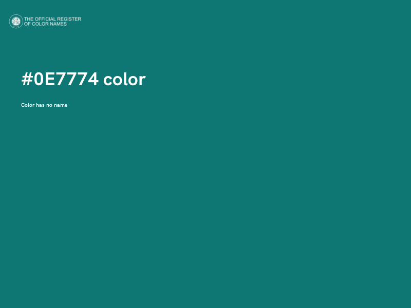 #0E7774 color image