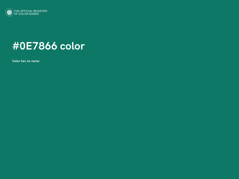 #0E7866 color image