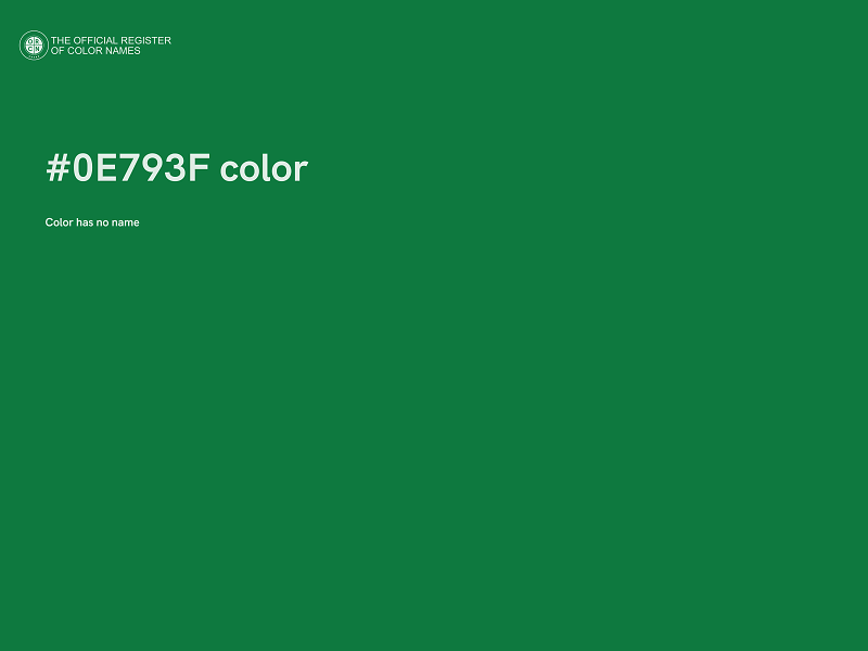#0E793F color image
