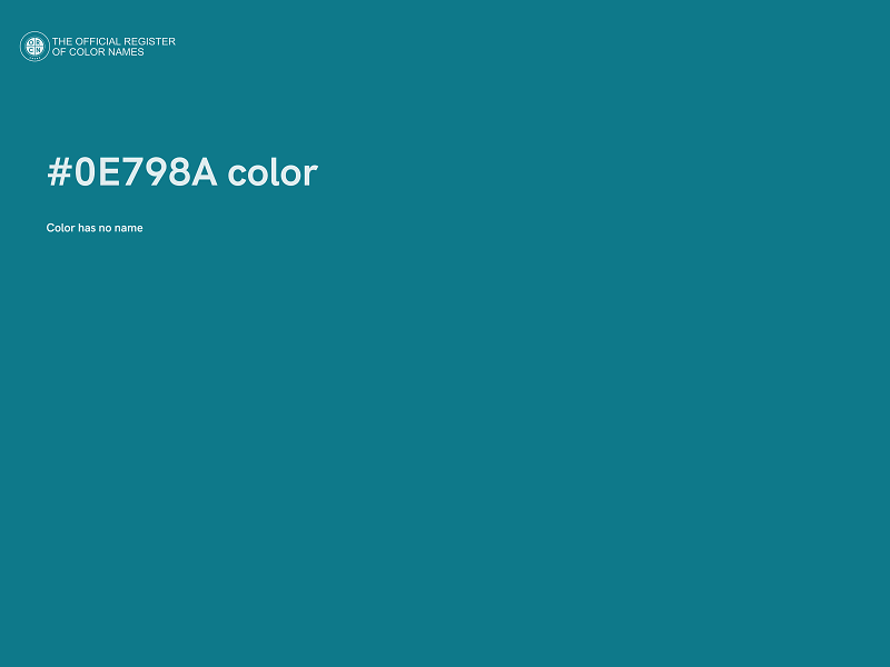 #0E798A color image