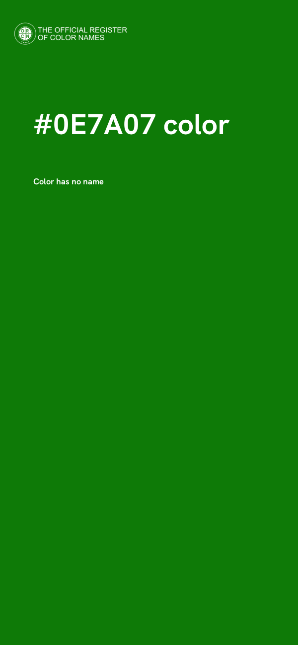 #0E7A07 color image