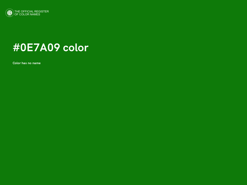 #0E7A09 color image