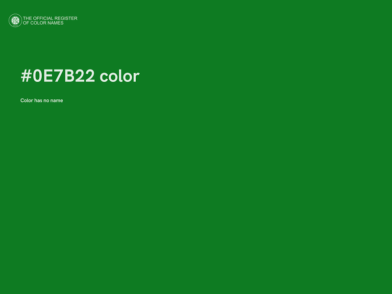 #0E7B22 color image