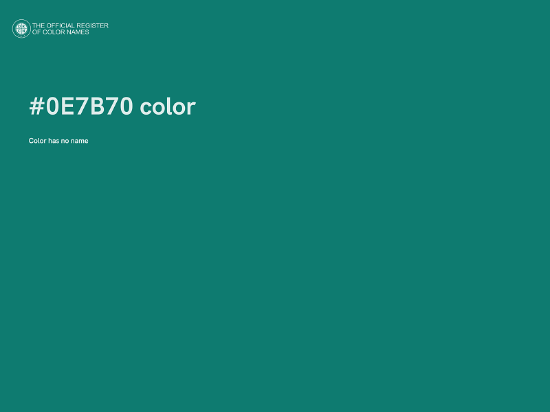 #0E7B70 color image