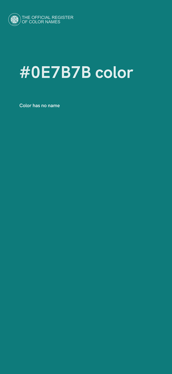 #0E7B7B color image