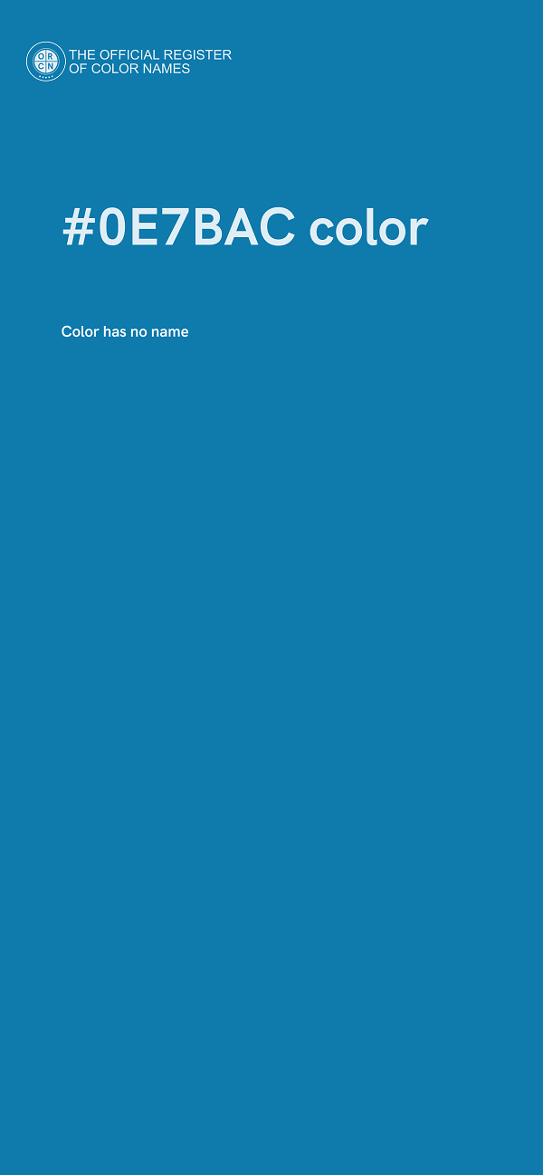 #0E7BAC color image