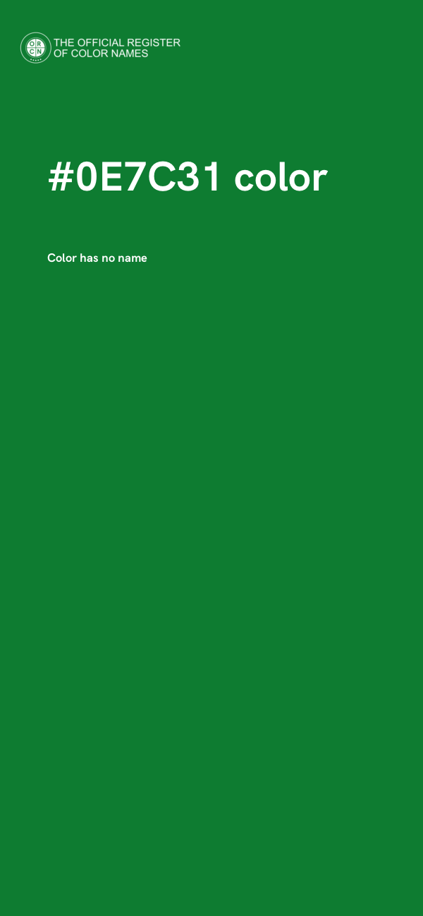 #0E7C31 color image