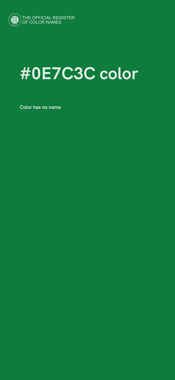 #0E7C3C color image