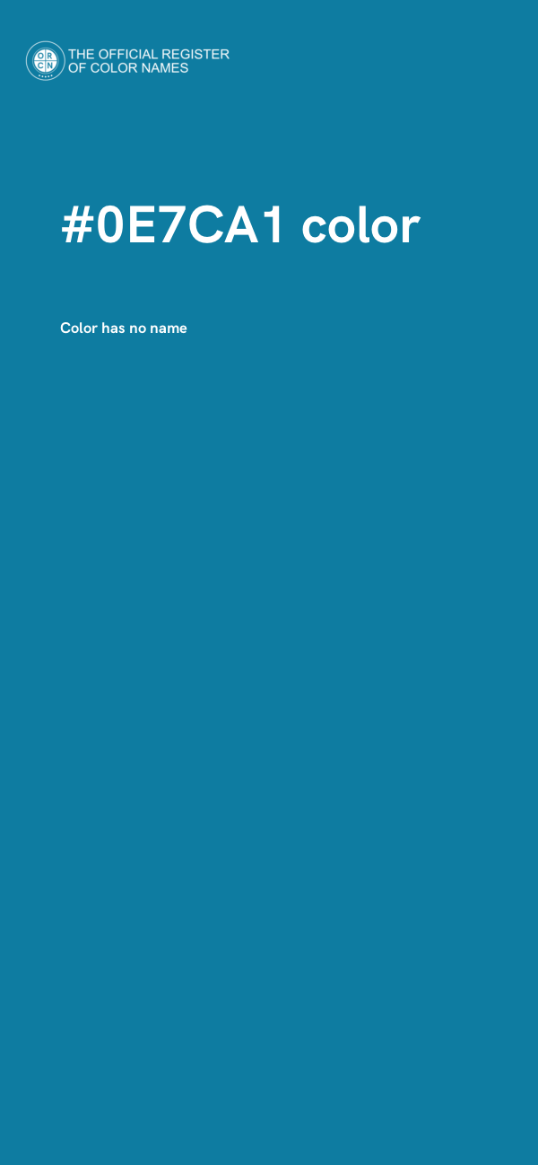 #0E7CA1 color image
