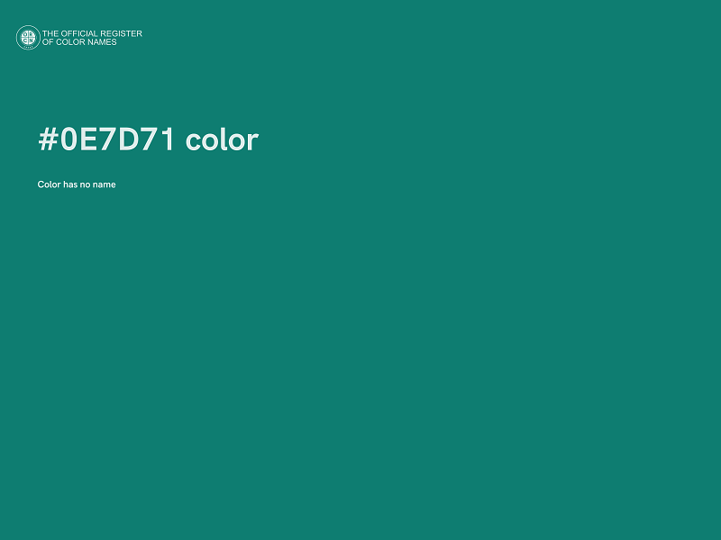 #0E7D71 color image