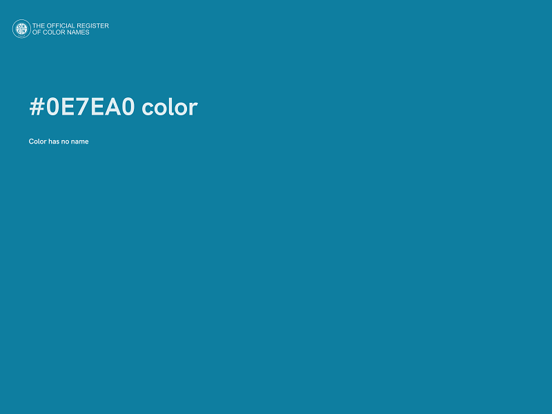 #0E7EA0 color image