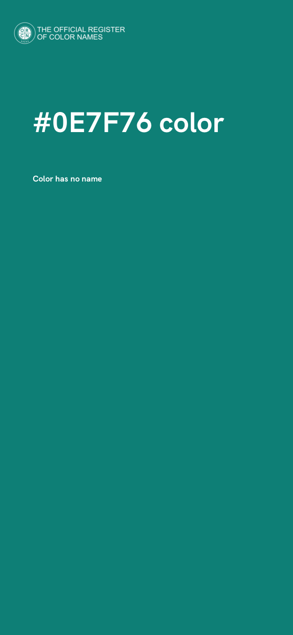 #0E7F76 color image