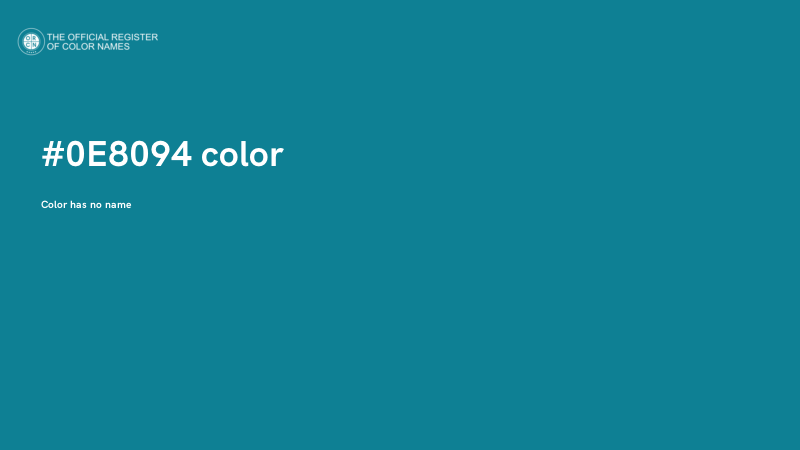 #0E8094 color image
