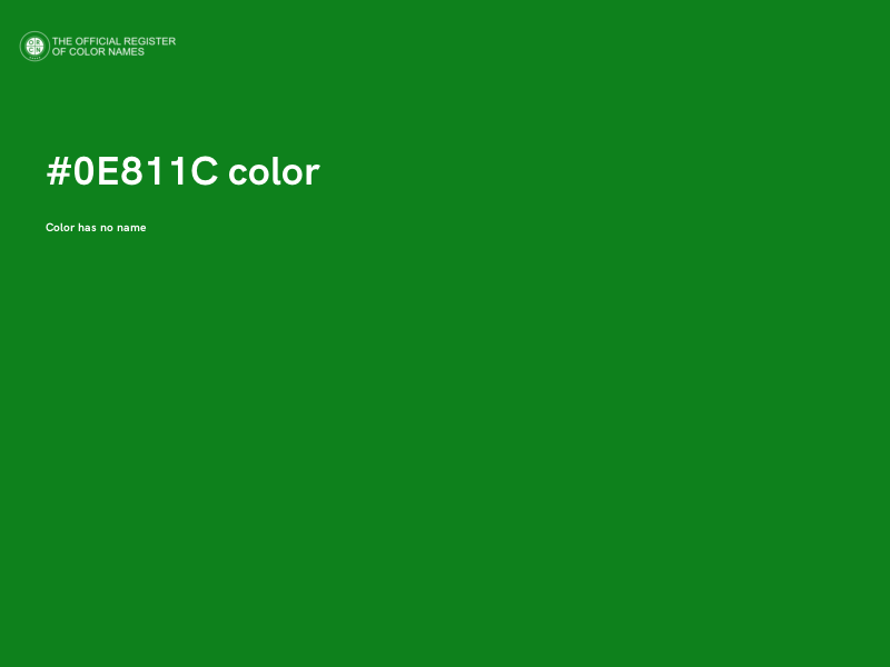 #0E811C color image