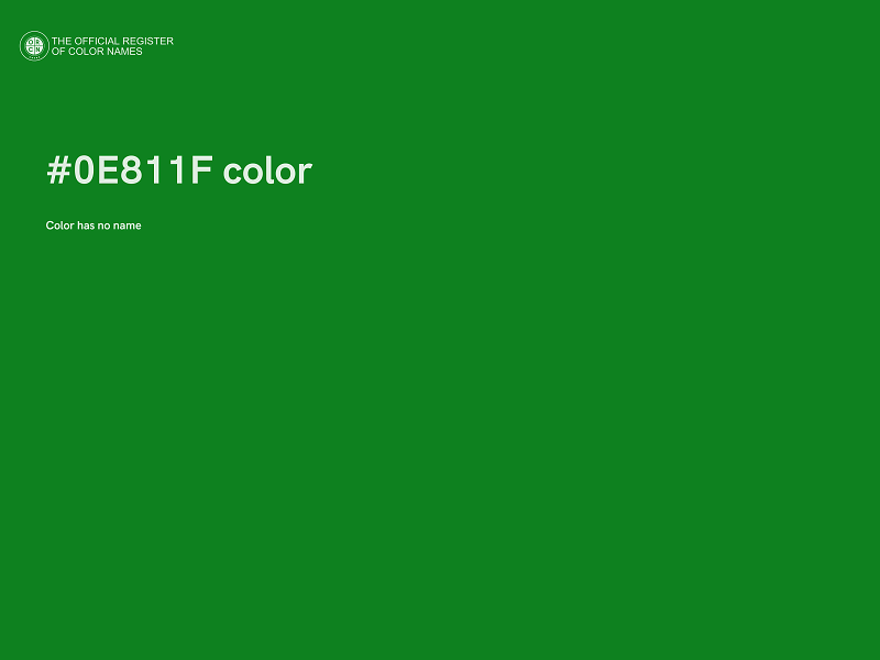 #0E811F color image