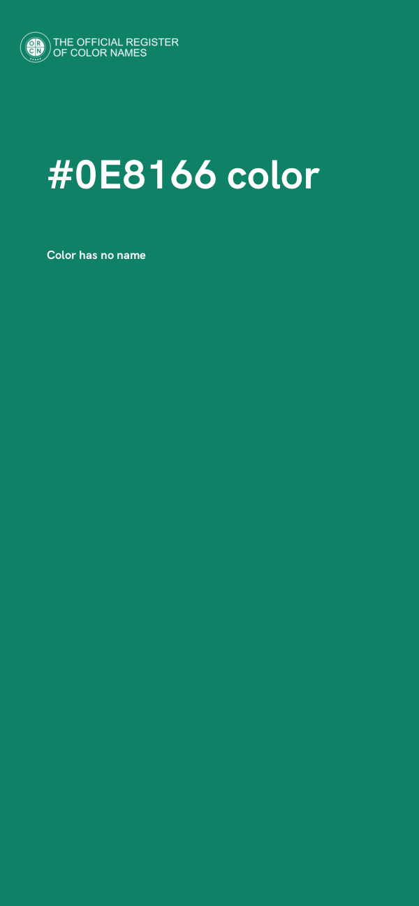 #0E8166 color image