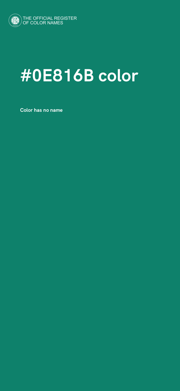 #0E816B color image