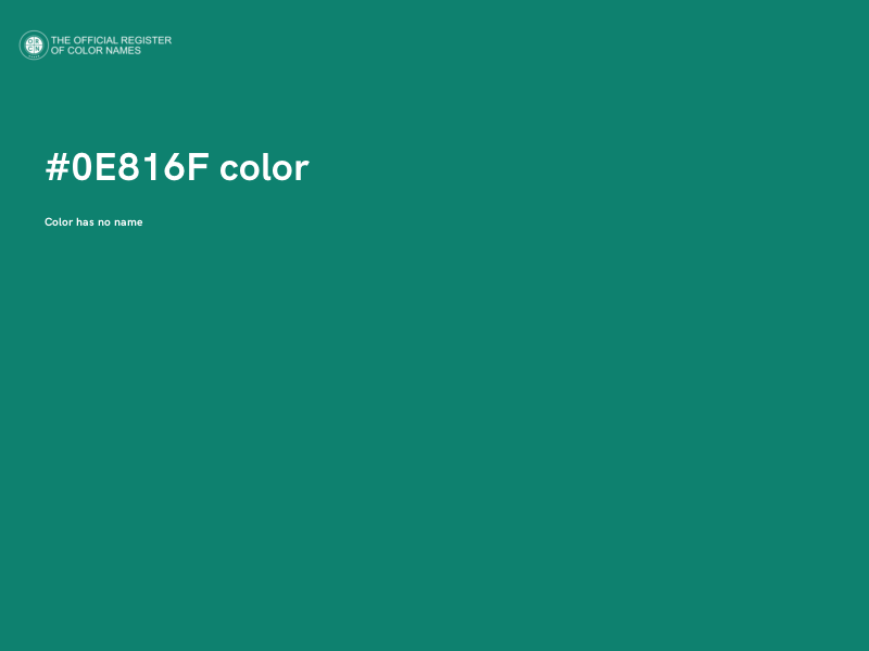 #0E816F color image